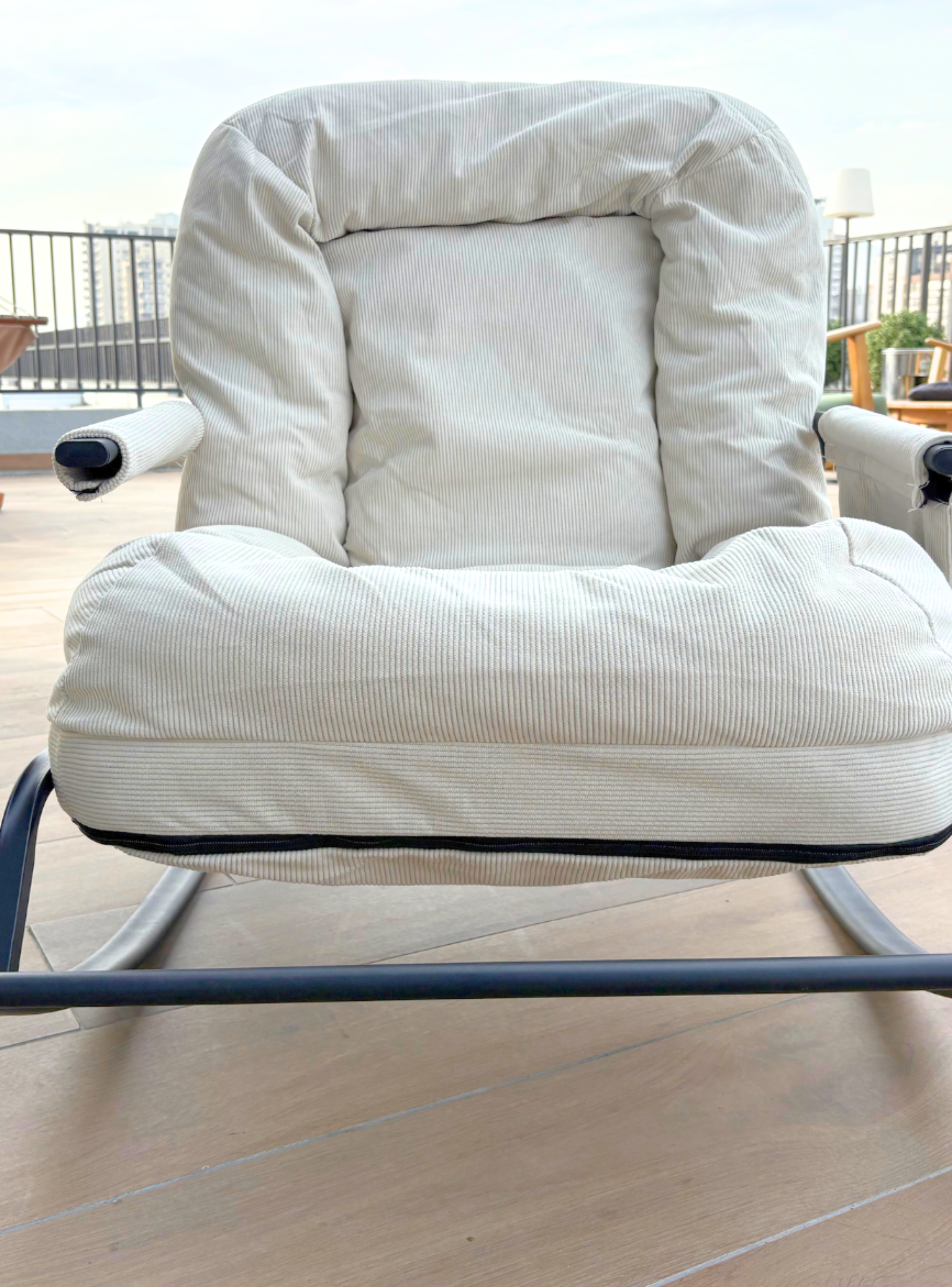 Silla Reclinable 3 Posiciones Ideal Para Descanso Y Lectura-3