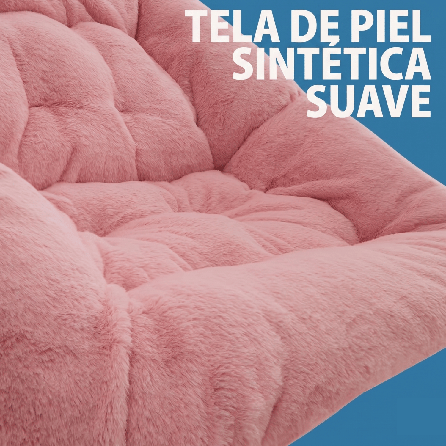 Silla Cuadrada Premiun Plegable Rosada-6