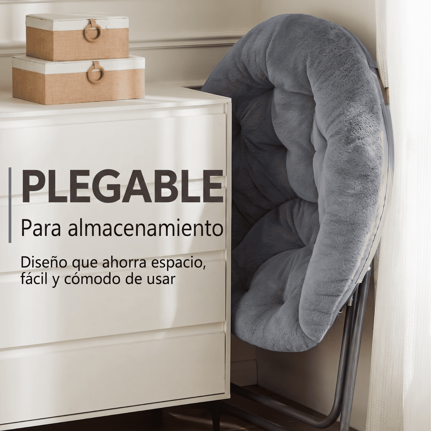 Silla Premium Moon Comodidad Acolchada Ultra Suave-5