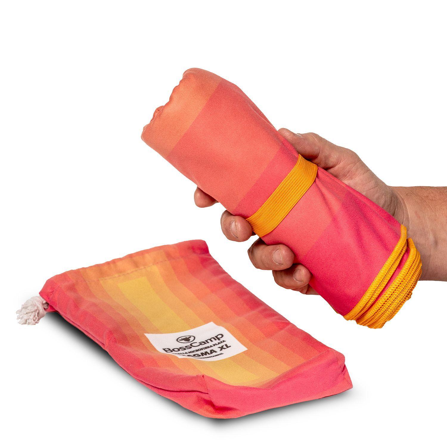 Toalla Playa Microfibra Grande XL Magma Bosscamp (90 x 200)-4