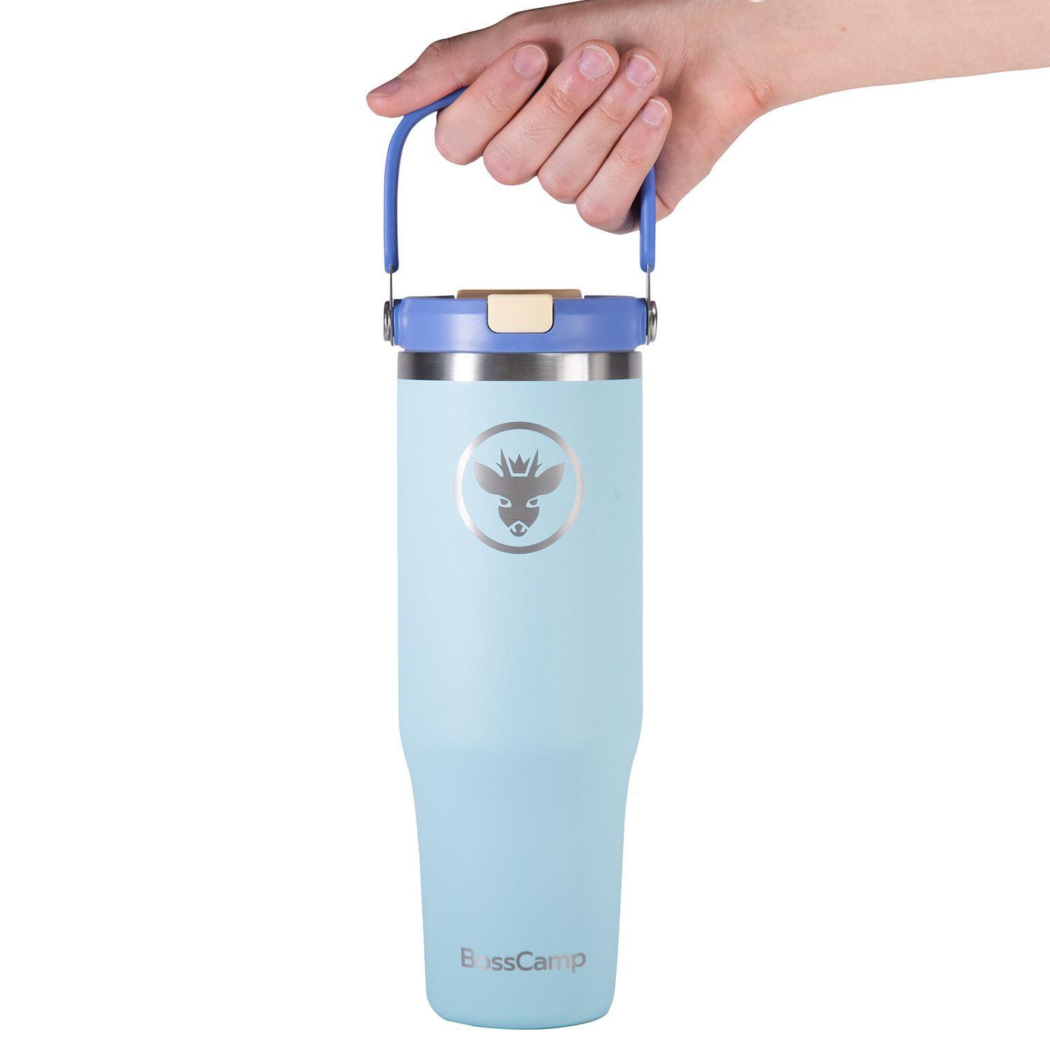 Vaso Termico Mug Termo BossCamp 1200ml Tapa 2 en 1-1