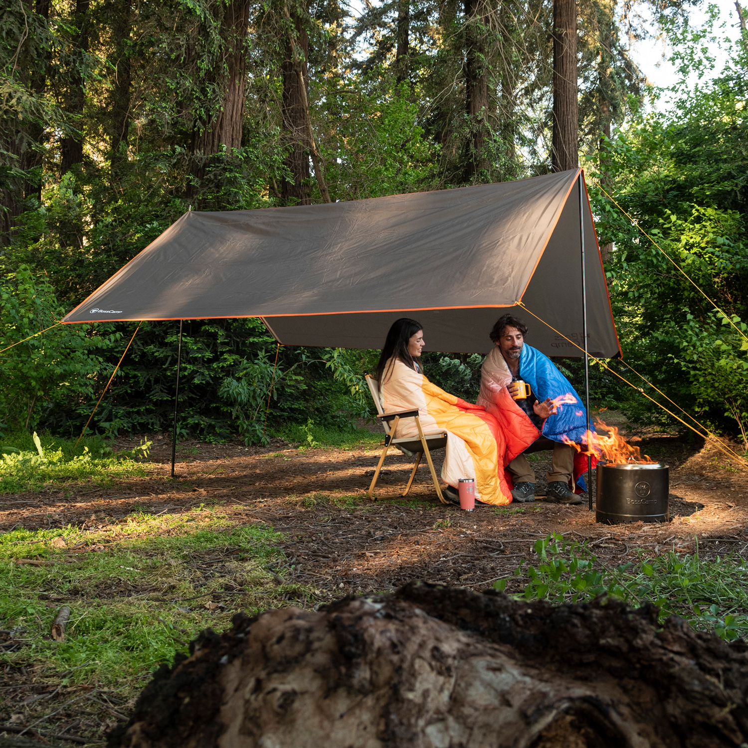 Rain Cover 3 x 3 mts. Quintay, Toldo Carpa Camping 3000 mm-5