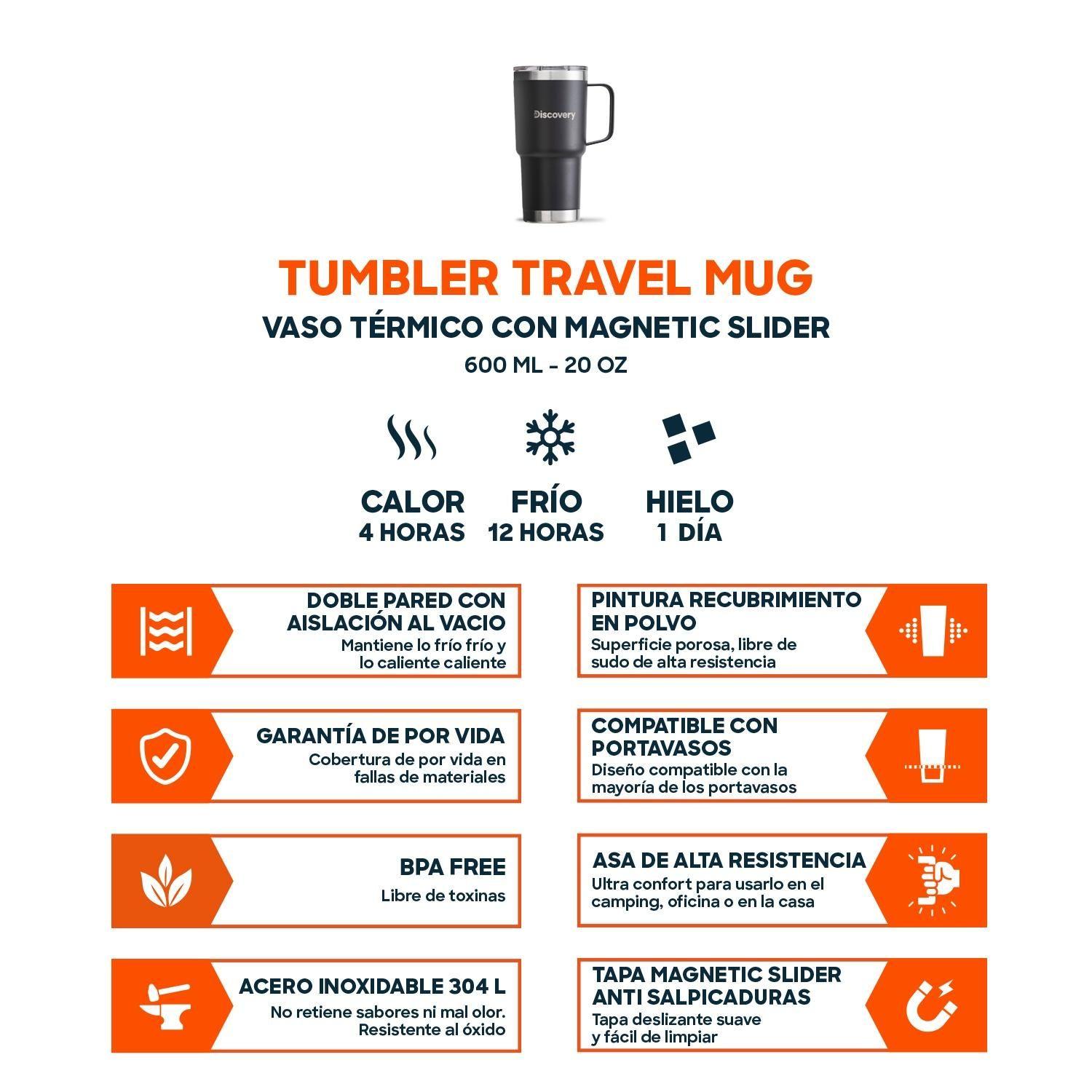 VASO TERMICO TAPA MAGNETIC SLIDER 600 ML TERMO MUG DISCOVERY-3