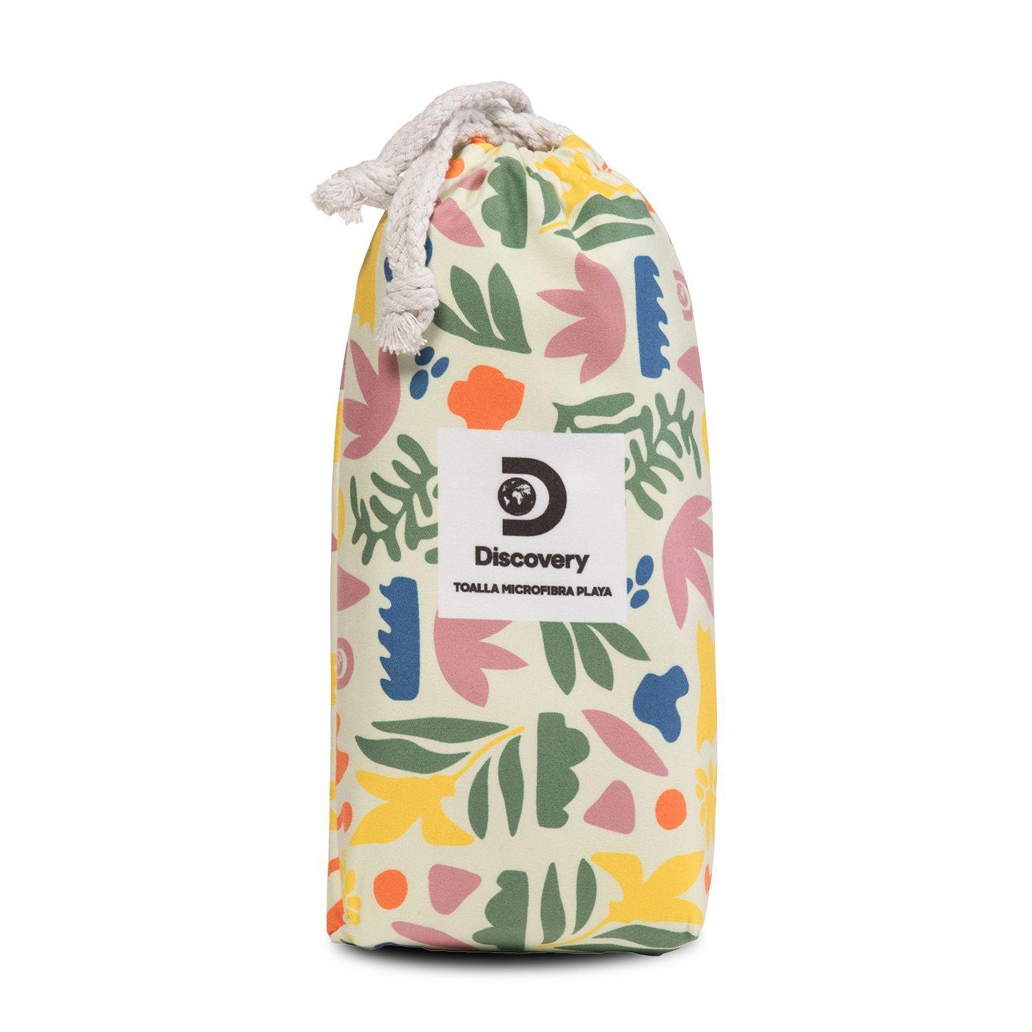 Toalla Microfibra grande Beach - Flowers Discovery (90 x 200)-4