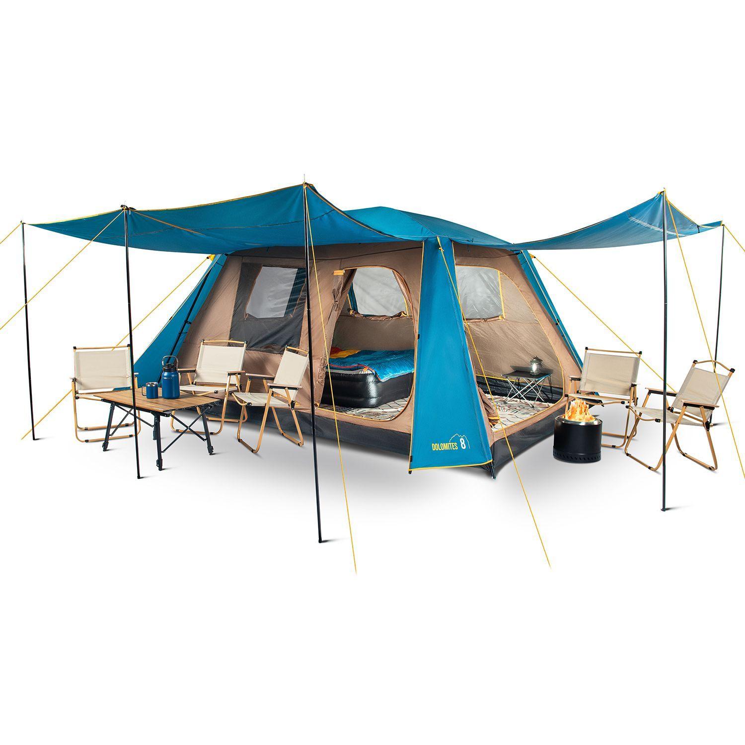 Carpa Camping Dolomites 8 Discovery, 8 personas techo largo 3000mm-0