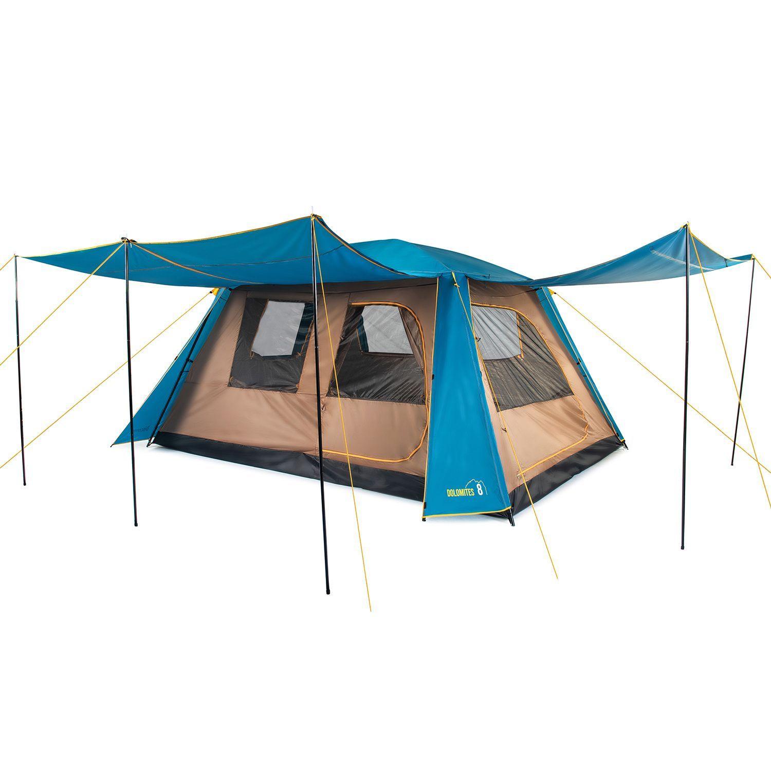 Carpa Camping Dolomites 8 Discovery, 8 personas techo largo 3000mm-2