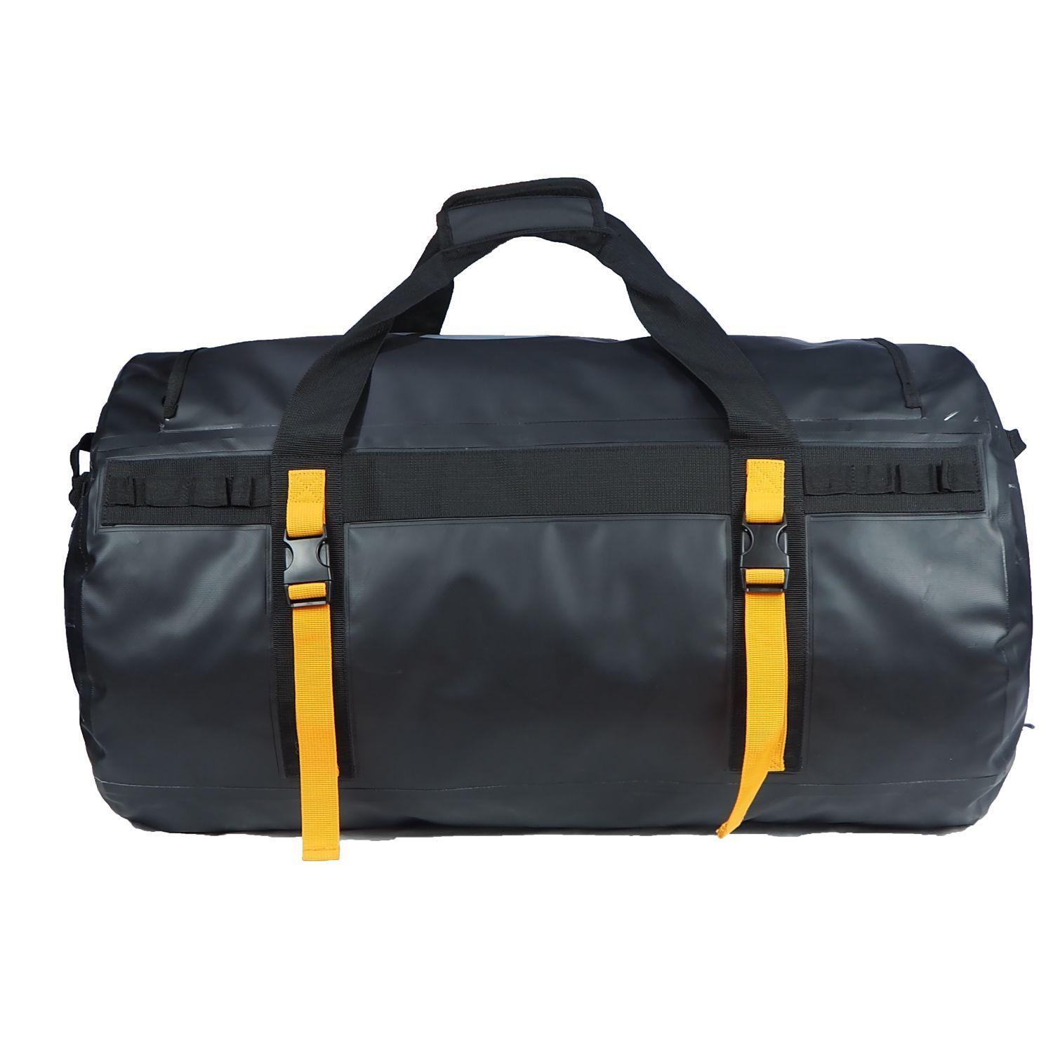 Bolso Base Camp Resistente Al Agua 65L Negro-2
