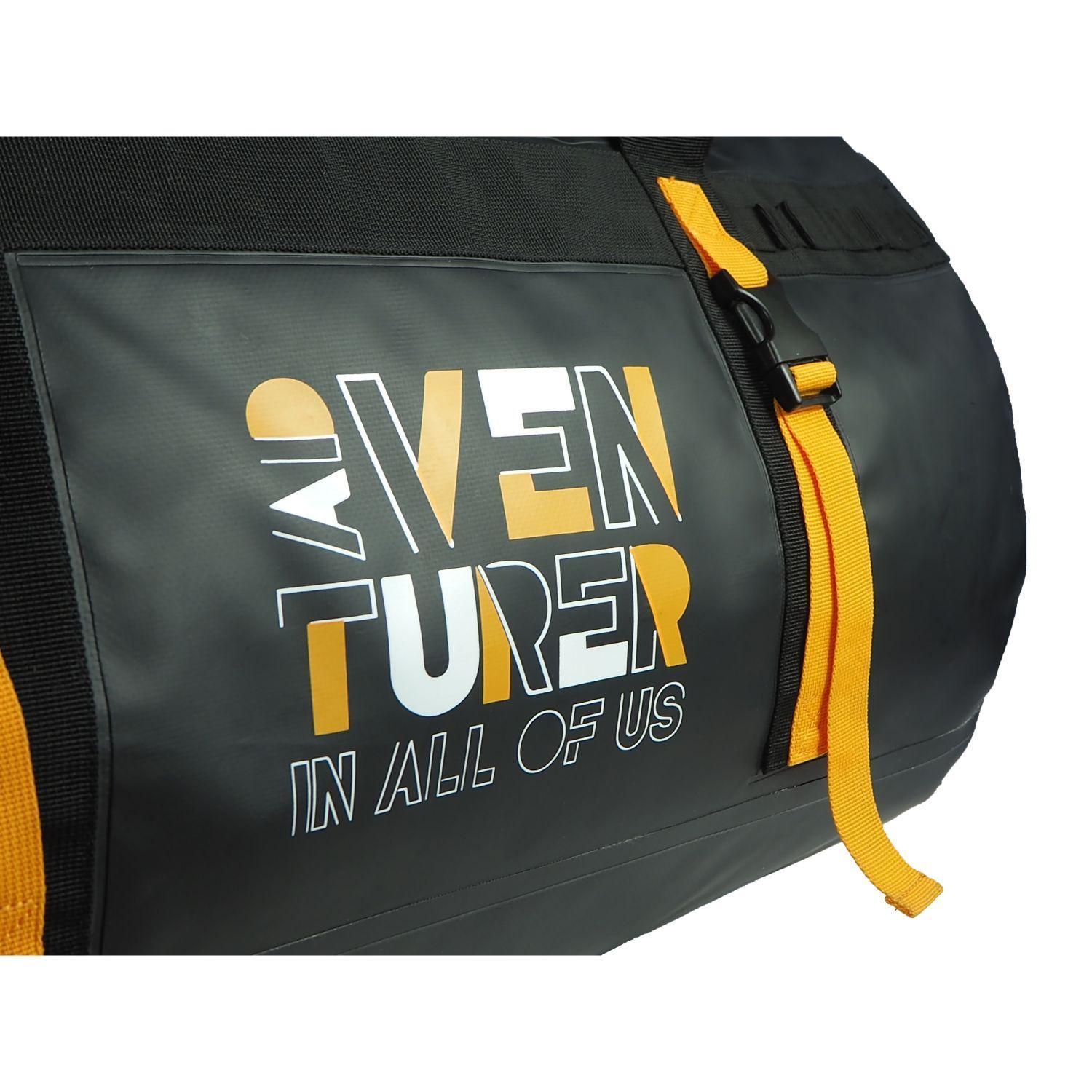 Bolso Base Camp Resistente Al Agua 65L Negro-7