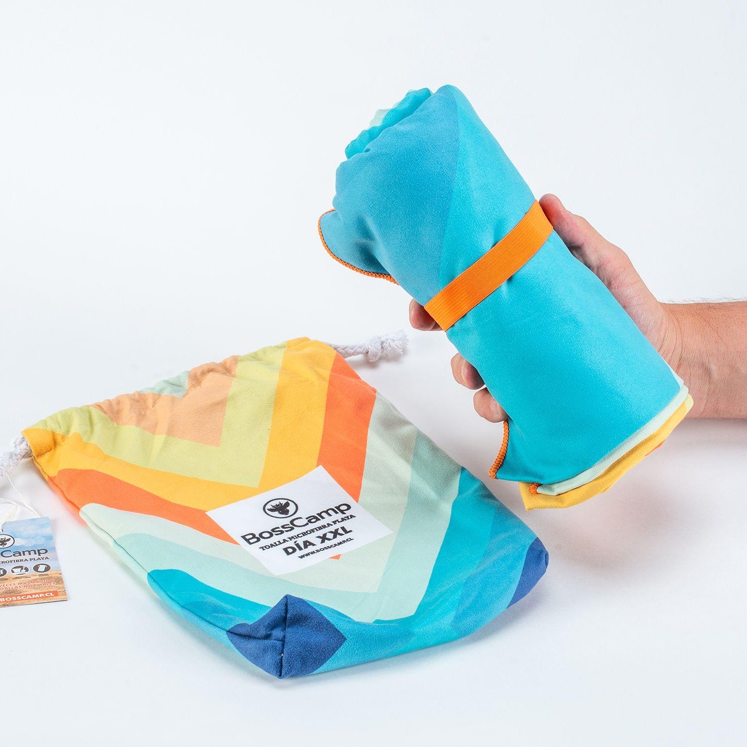 Toalla Playa Microfibre Extra Grande XXL Día Bosscamp (180 x 200)-4