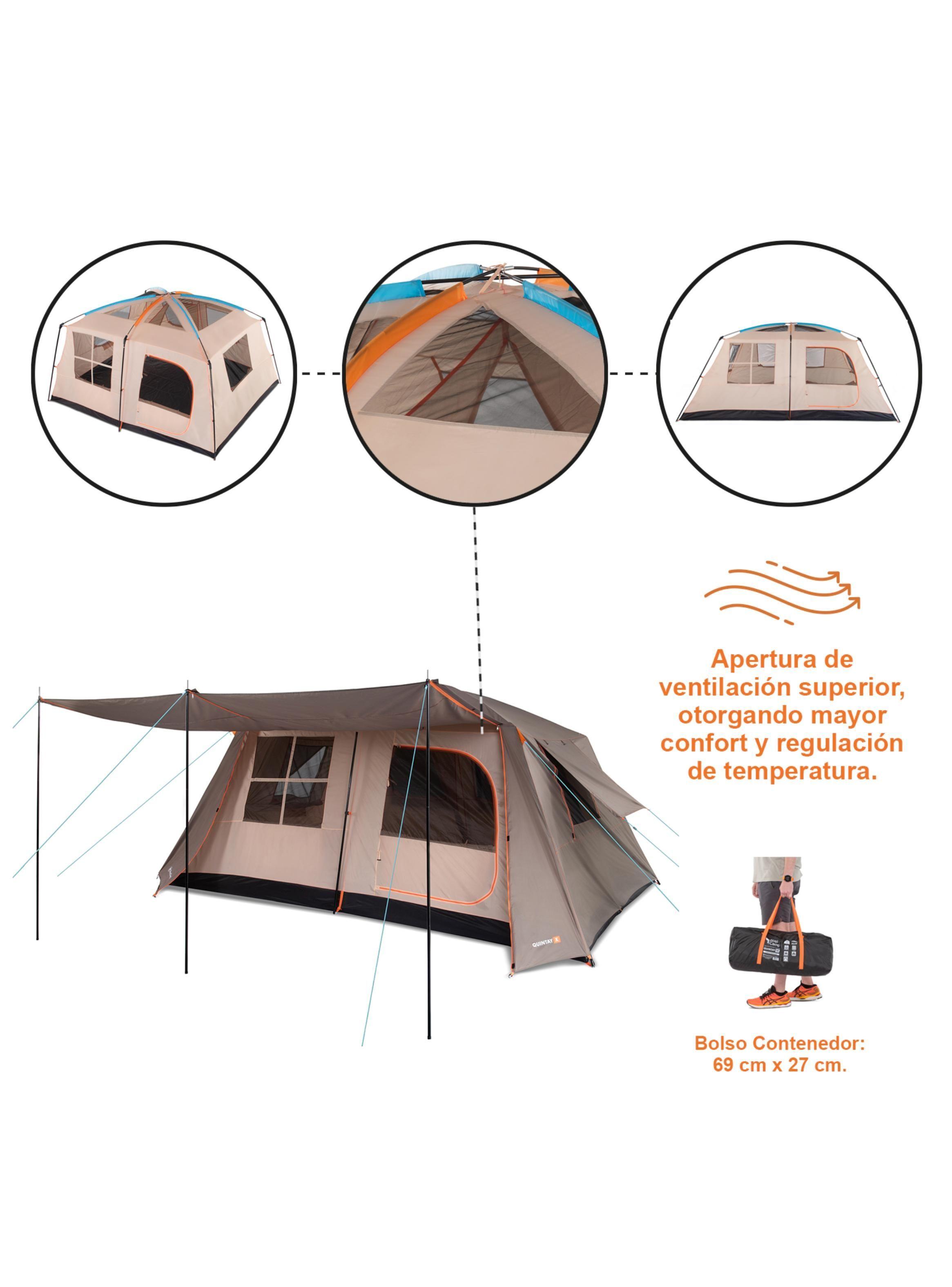 Carpa Quintay X 10 Personas Bosscamp 3000 Mm Techo Largo-5