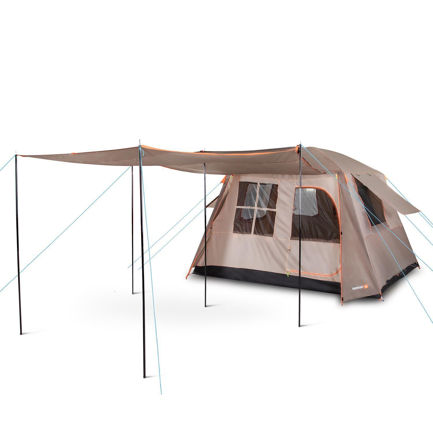 Carpa Quintay 6 Personas Bosscamp 3000 Mm Cubre Techo Largo Toldo Extendido-2