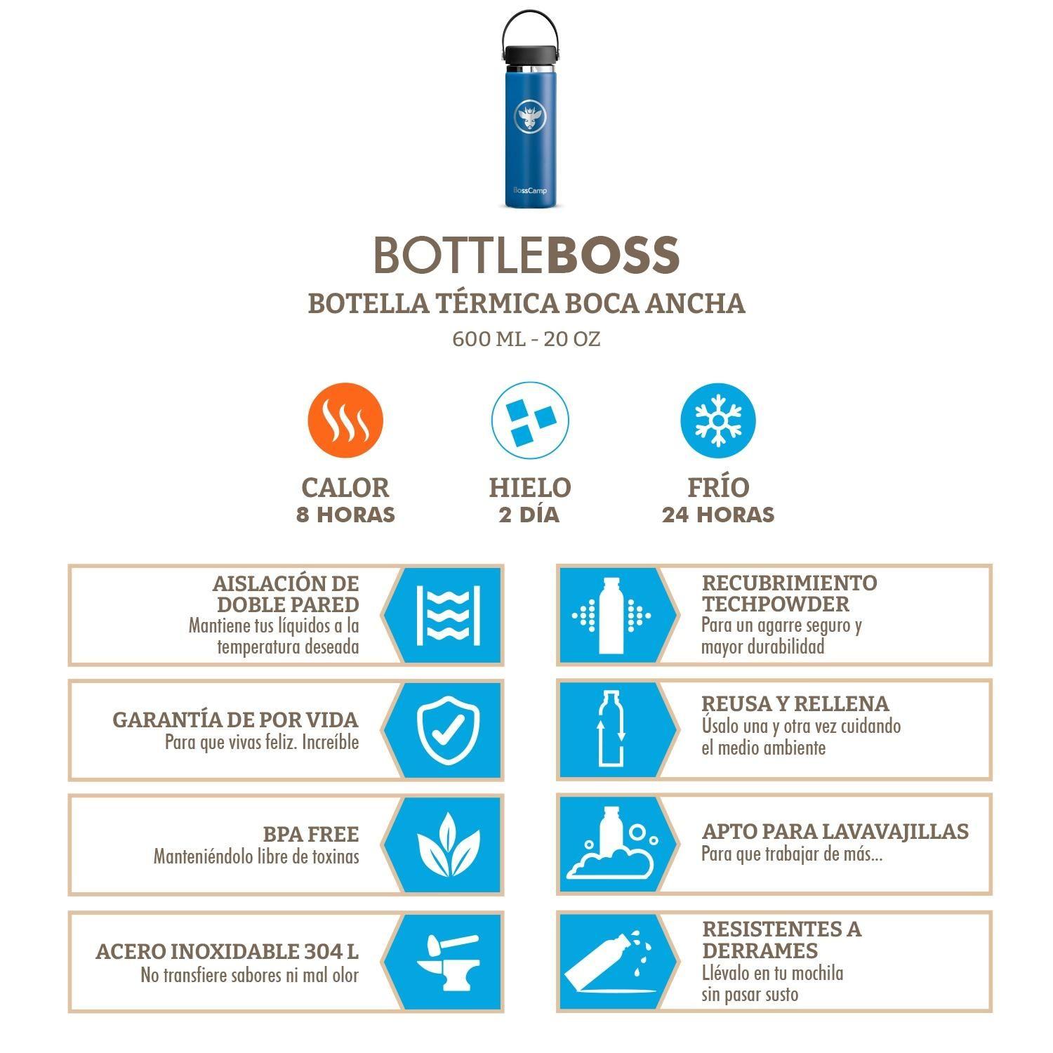 BOTELLA TERMICA AGUA BOCA ANCHA 600 ML TERMO BOSSCAMP-3