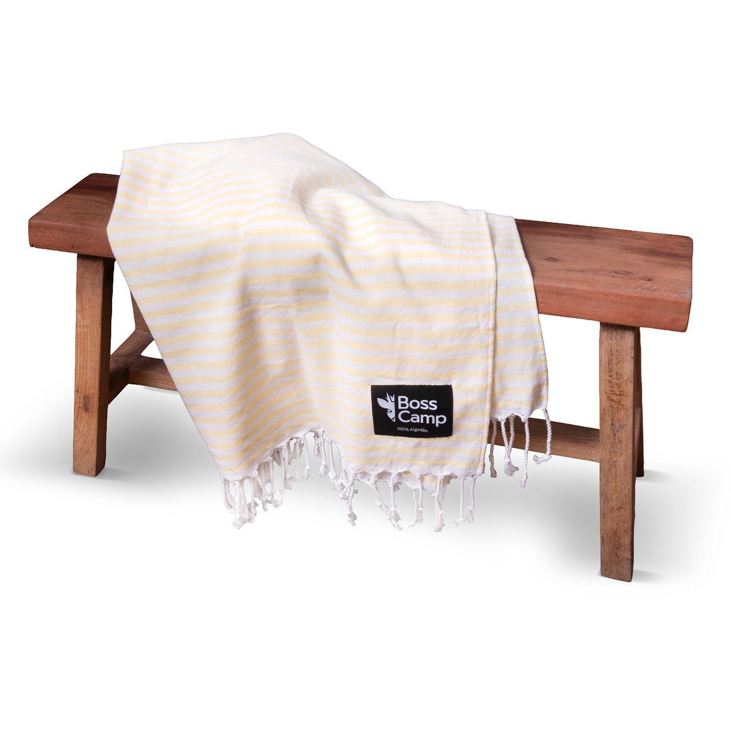 Toalla Turca Línea Amarilla Bosscamp-4