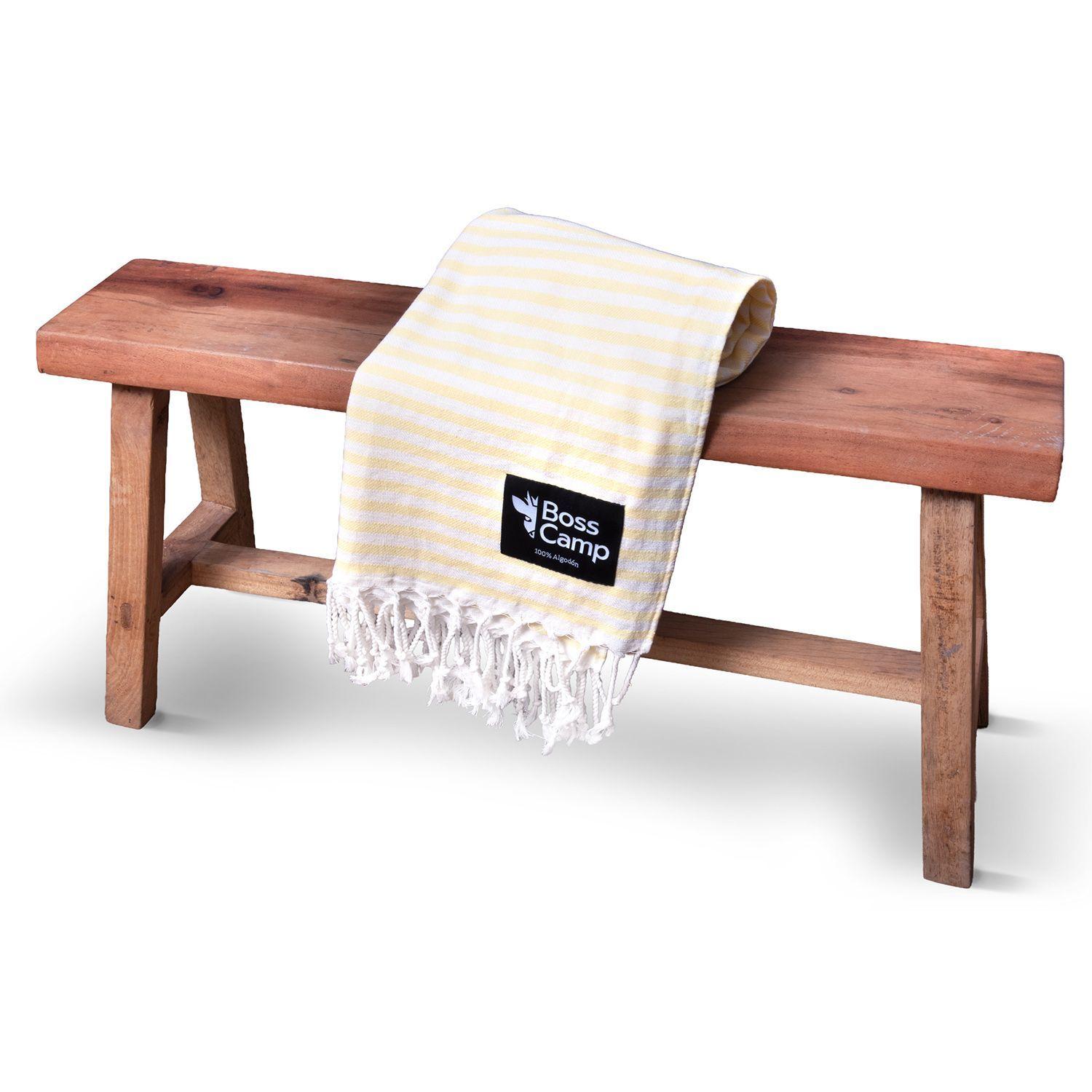 Toalla Turca Línea Amarilla Bosscamp-5