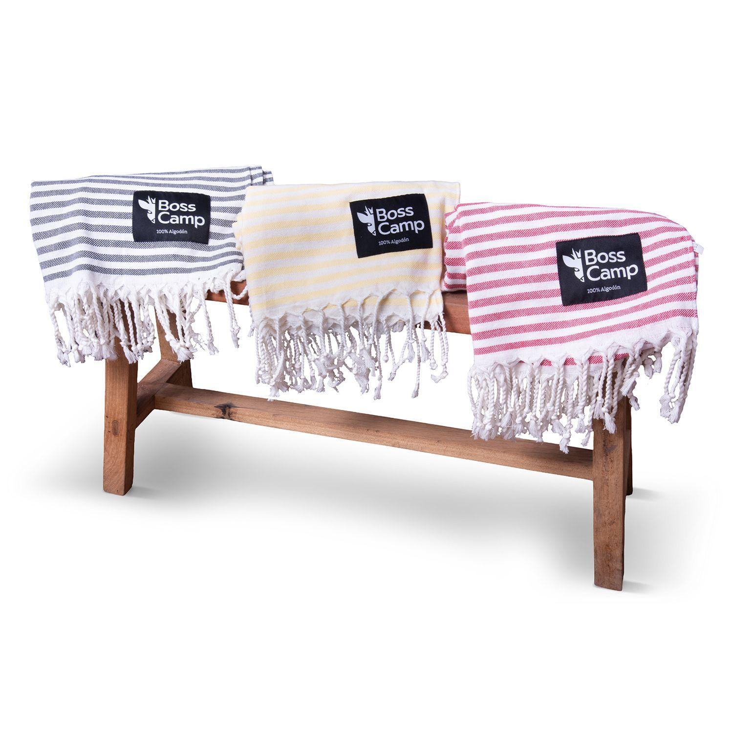 Toalla Turca Línea Amarilla Bosscamp-6