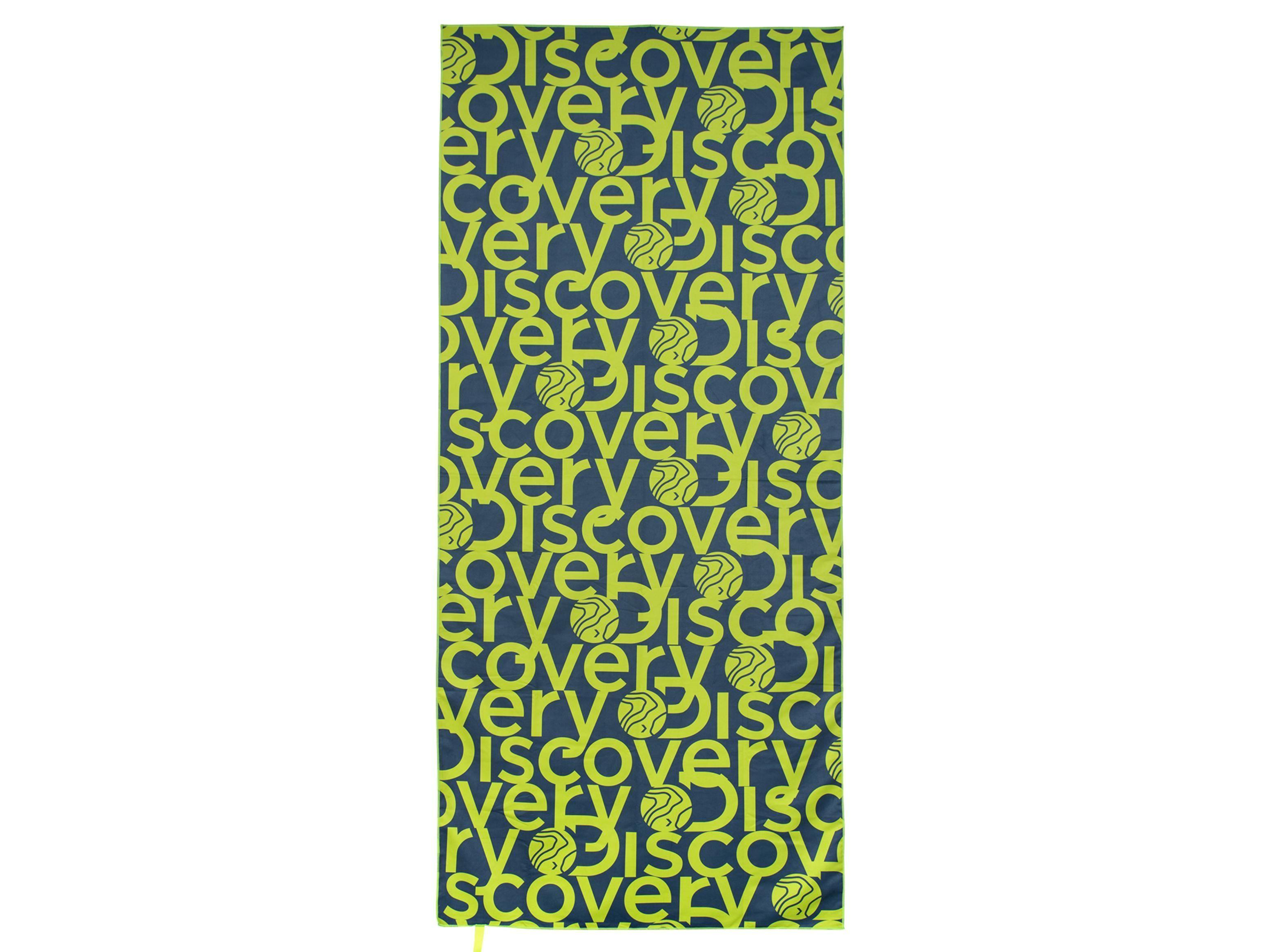 Toalla Microfibra grande Verde - Gris Discovery (90 x 200)-3