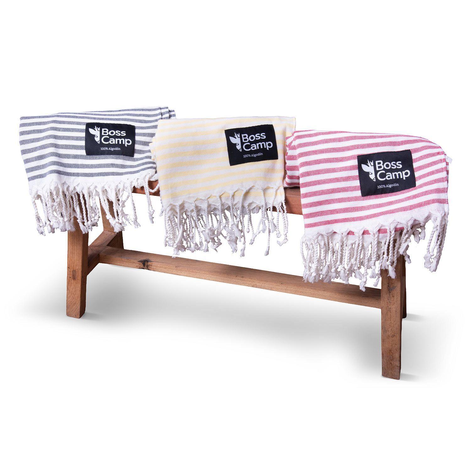 Toalla Turca Línea Roja Bosscamp-6