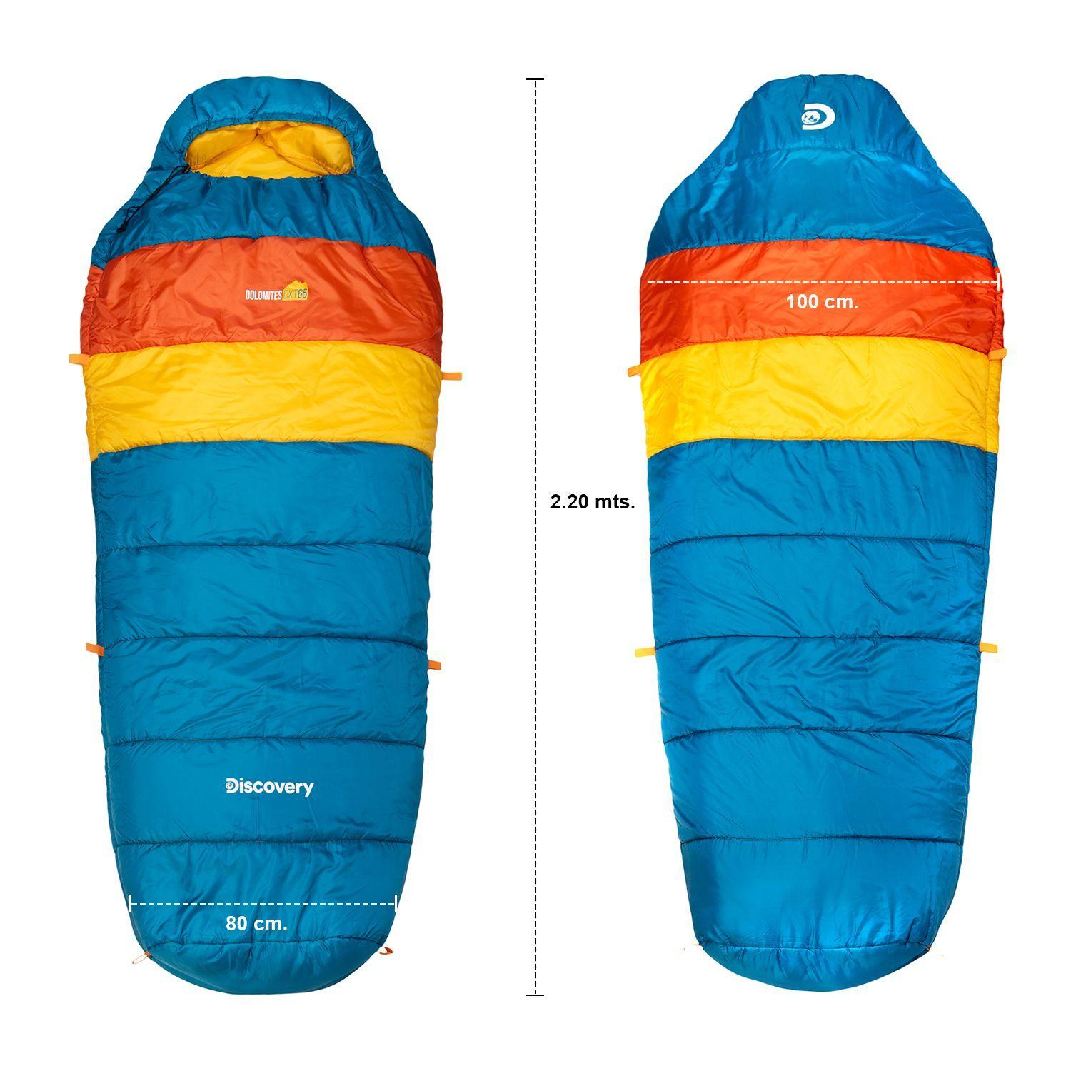 Saco de Dormir Dolomites DXT65 Twin Discovery -6º a 12º-3