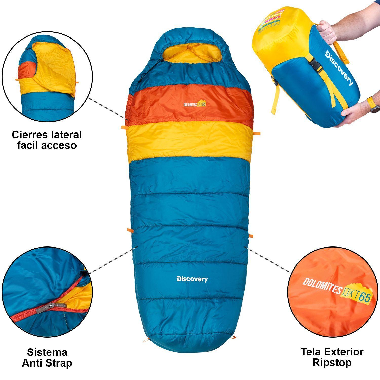 Saco de Dormir Dolomites DXT65 Twin Discovery -6º a 12º-4