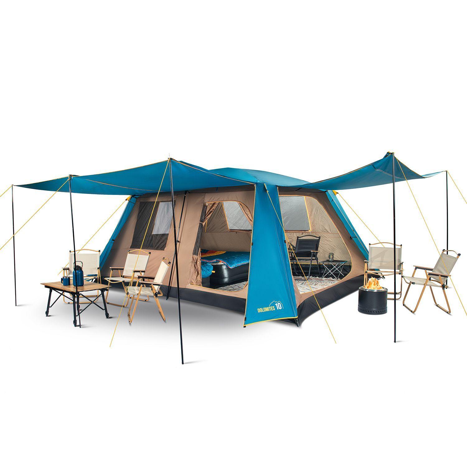 Carpa Camping Dolomites 10 Discovery, 10 personas techo largo 3000mm-0