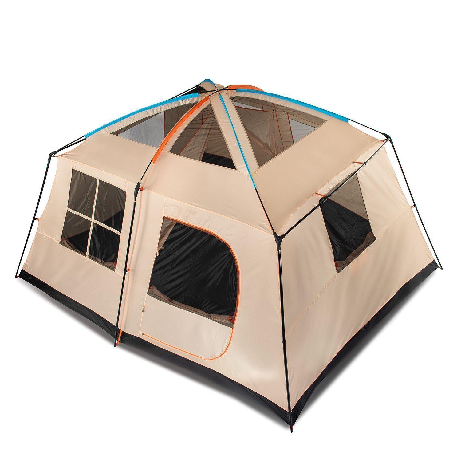 Carpa Camping Quintay 12 Personas Bosscamp 3000 Mm Cubre Techo Largo Toldo Extendido-6