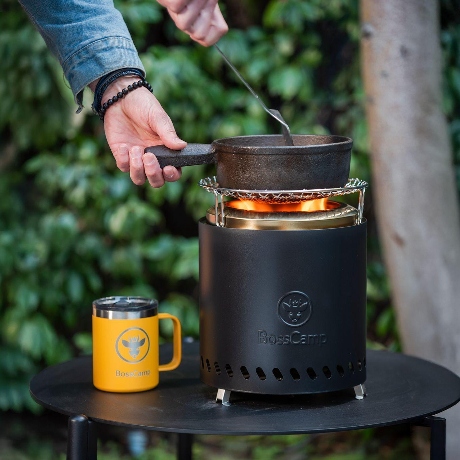 Rejilla para Parrilla Brasero sin humo 22 cms-2