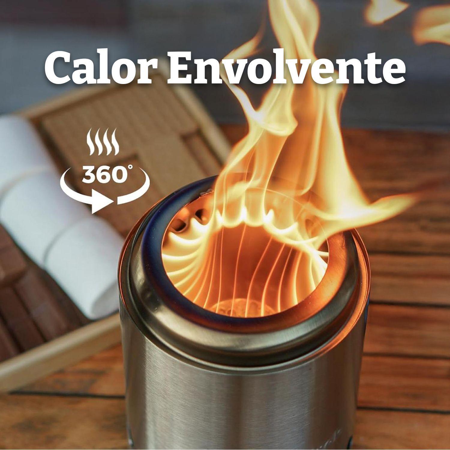 Brasero Sobremesa Sin Humo Fireboss Tabletop Silver Bosscamp-3