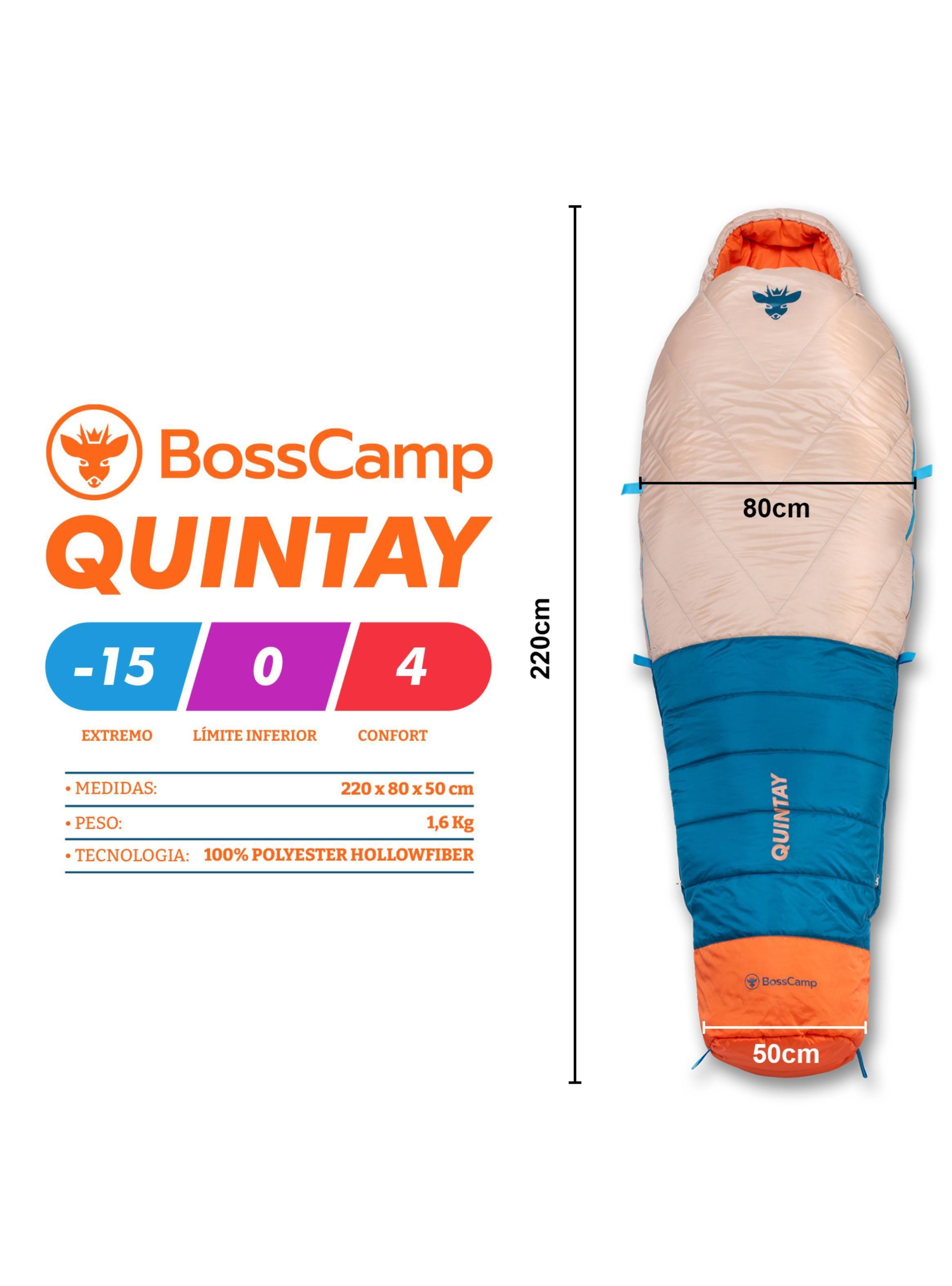 Saco de dormir Momia Adulto Quintay Bosscamp-2