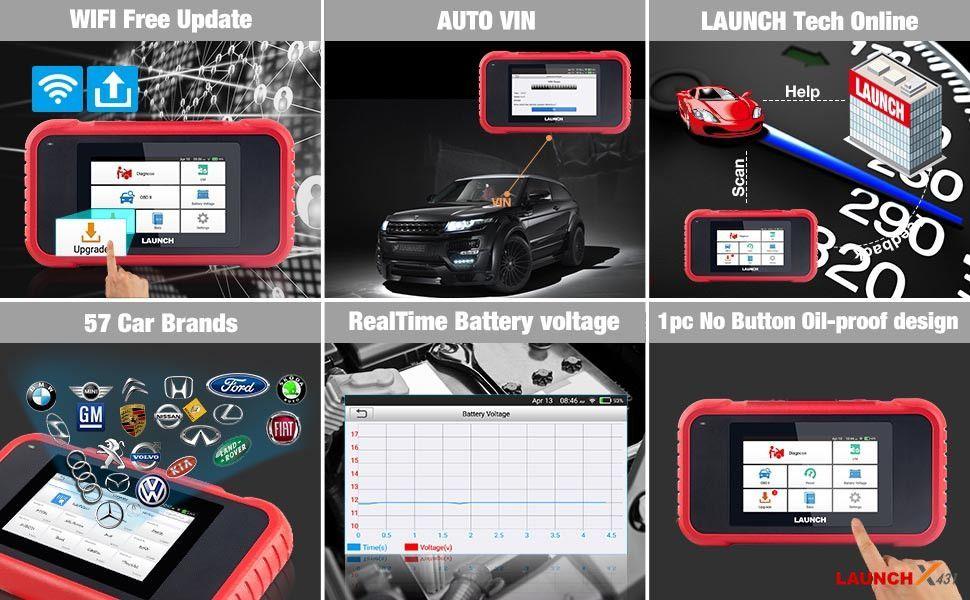 Scanner OBD2 LAUNCH X431 CRP123E (Elite V2.0)-4