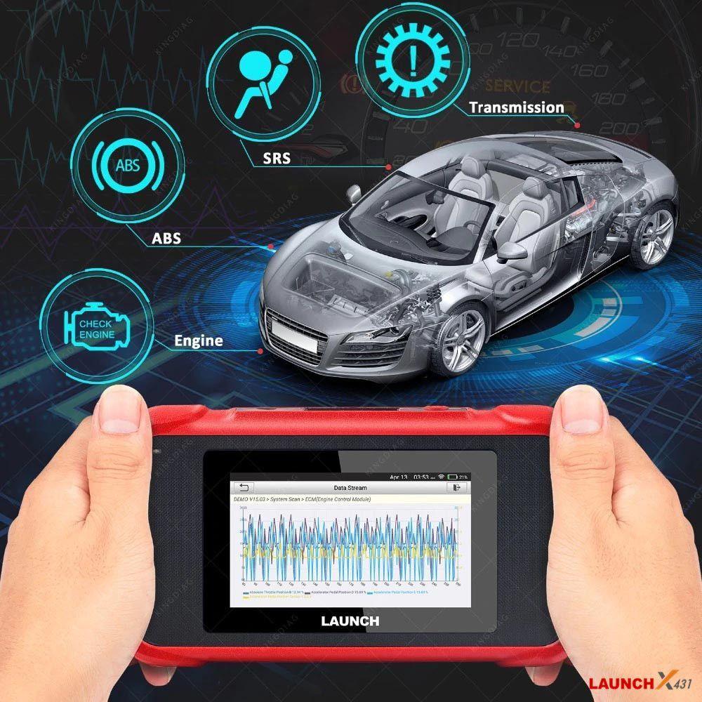 Scanner OBD2 LAUNCH X431 CRP123E (Elite V2.0)-6