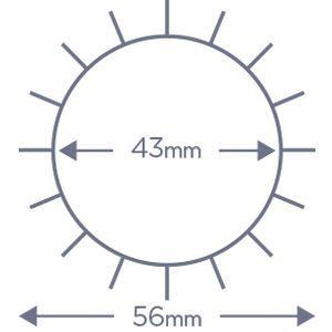 Cepillo Denman Termocerámico D63 45 mm-2