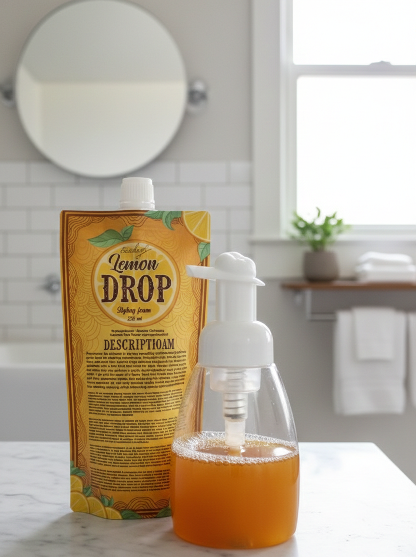 Mousse Para Rizos Lemon Drop 236 Ml Ecoslay-2