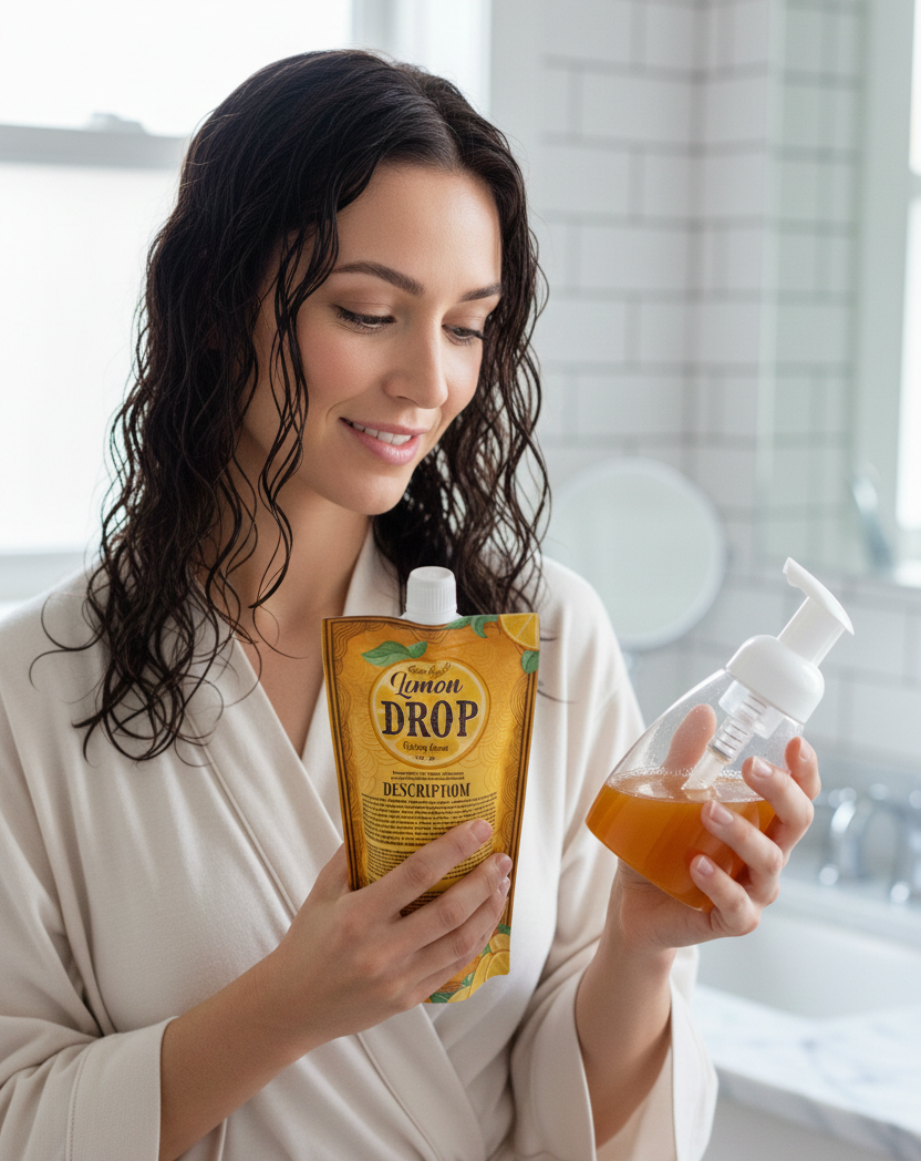 Mousse Para Rizos Lemon Drop 236 Ml Ecoslay-3