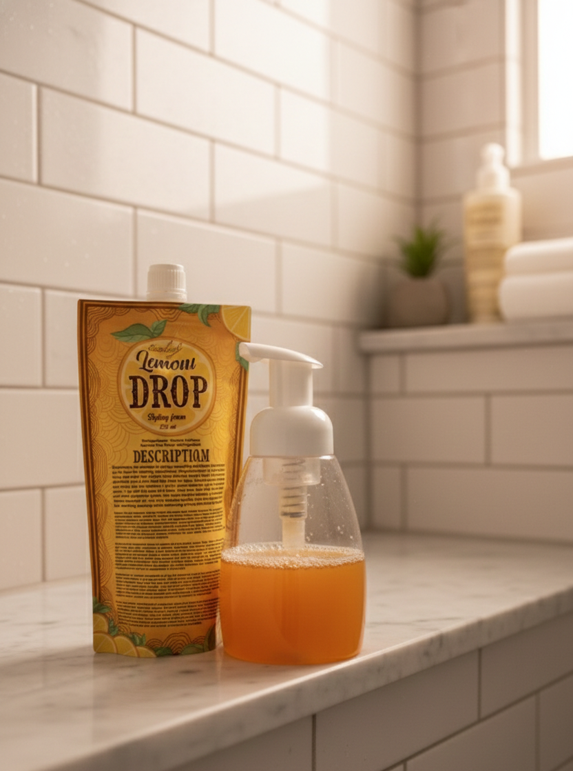 Mousse Para Rizos Lemon Drop 236 Ml Ecoslay-4