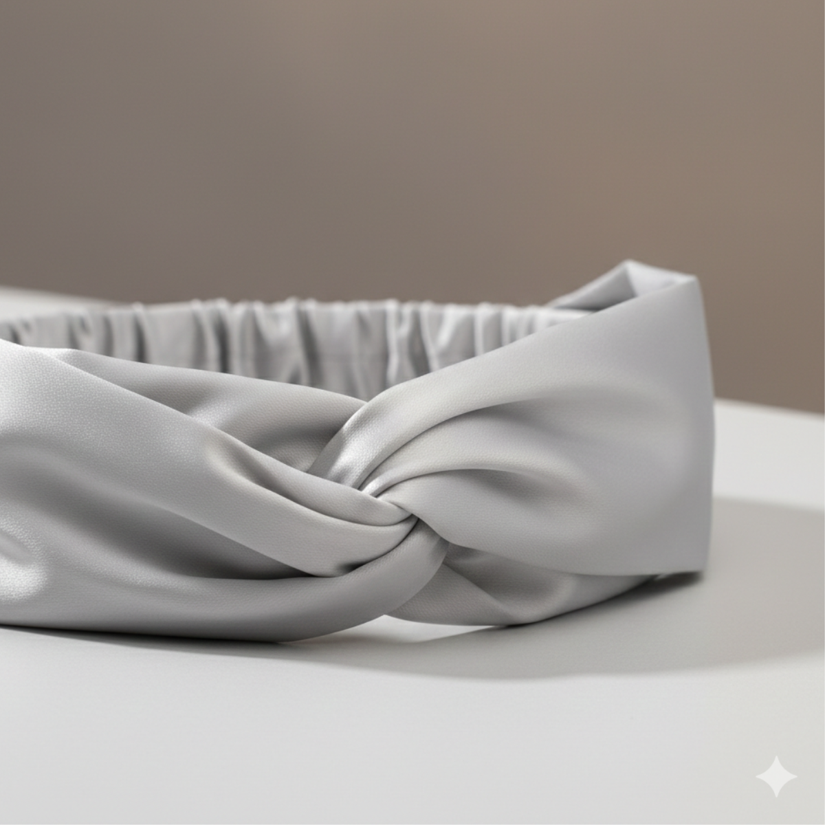 Cintillo de Seda Marina Colorina 22 momme Gris-4