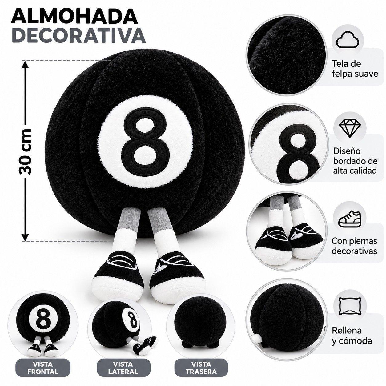 almahada Coj n infantil Decorativo 30 cm-2