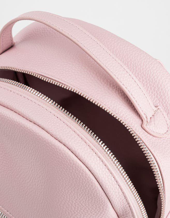 Mochila Rosa con Cierre-2