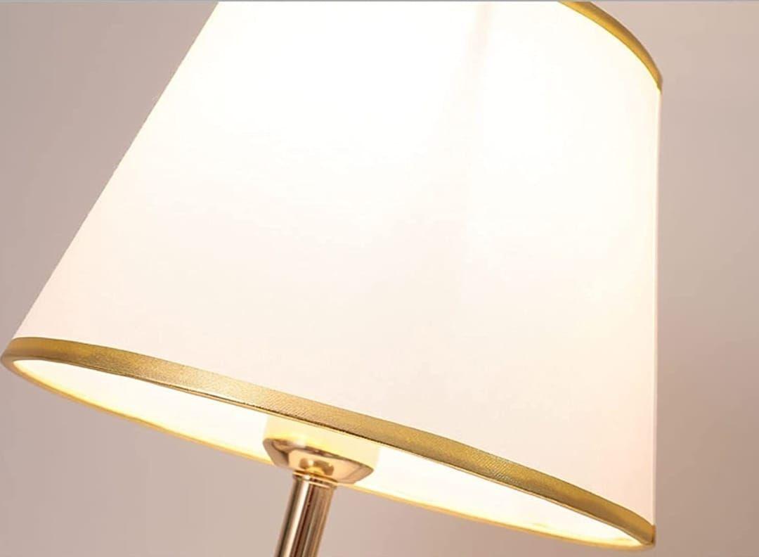 Hermosa Lampara Base Metal Cuerpo Vidrio Transparente 49 Cm-4