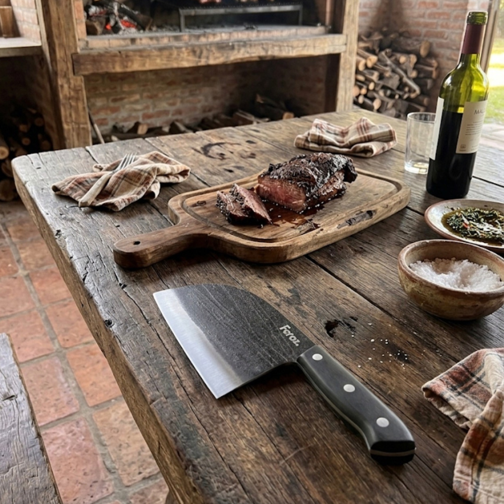Cuchillo Parrillero Serbian Hualle Feroz-1