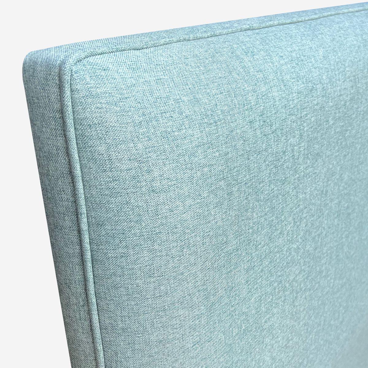 Respaldo de Cama Flat Vivo Lino Verde Jeans - Super King-2