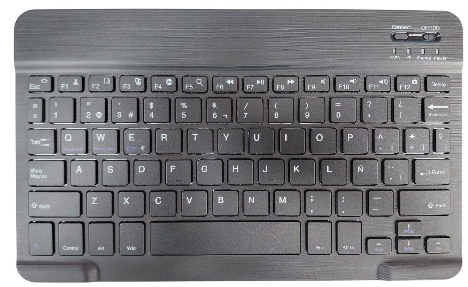 Funda con Teclado Bluetooth para Ipad Air Versiones 5 y 4 Español Ñ-6