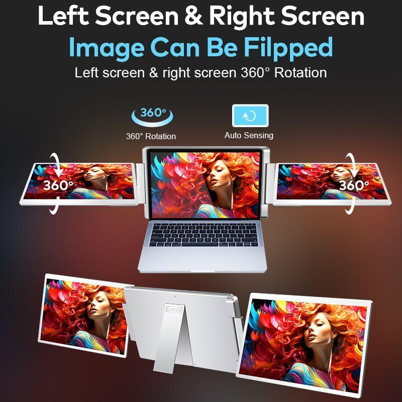 Extensor Monitor Doble Pantalla 16 Pulgadas Resolución 1920x1200-2