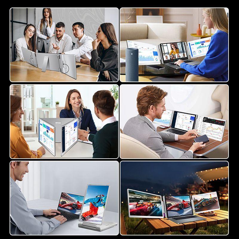 Extensor Monitor Doble Pantalla 16 Pulgadas Resolución 1920x1200-4