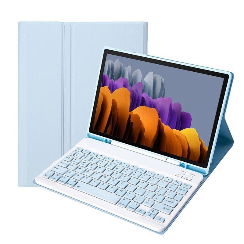 Funda con Teclado Samsung Tab A11 8 7 Pulgadas Español Ñ-0