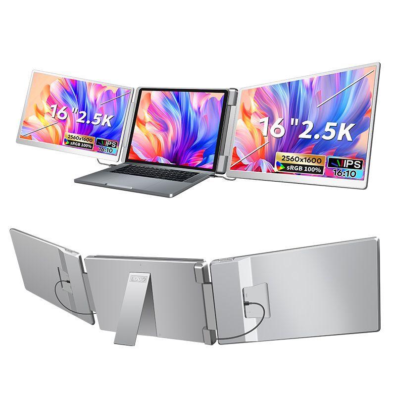 Extensor Monitor Doble Pantalla 16 Pulgadas Resolución QHD 2560x1600-7