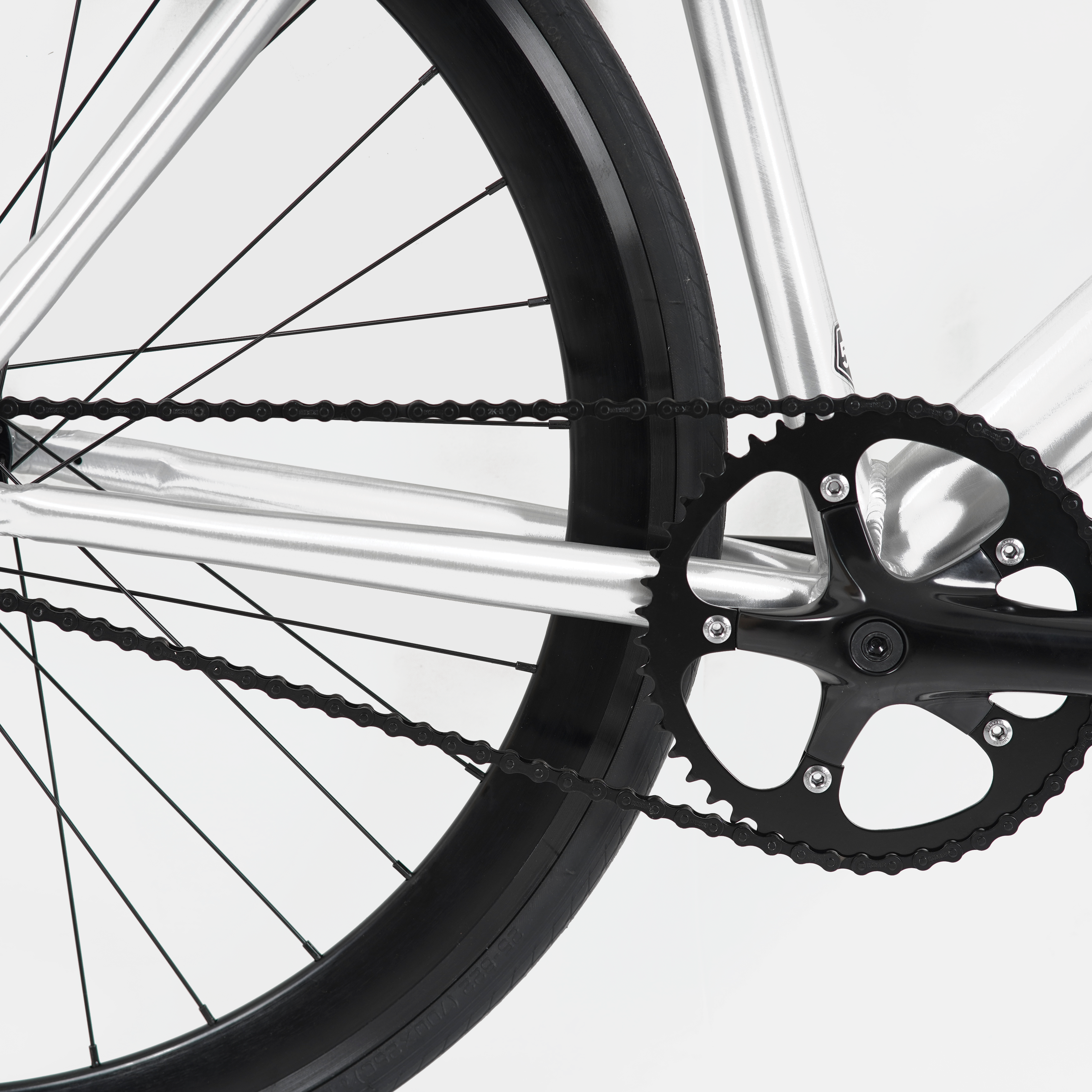 Bicicleta LEAF Fixie OAK-1 Cruda -5