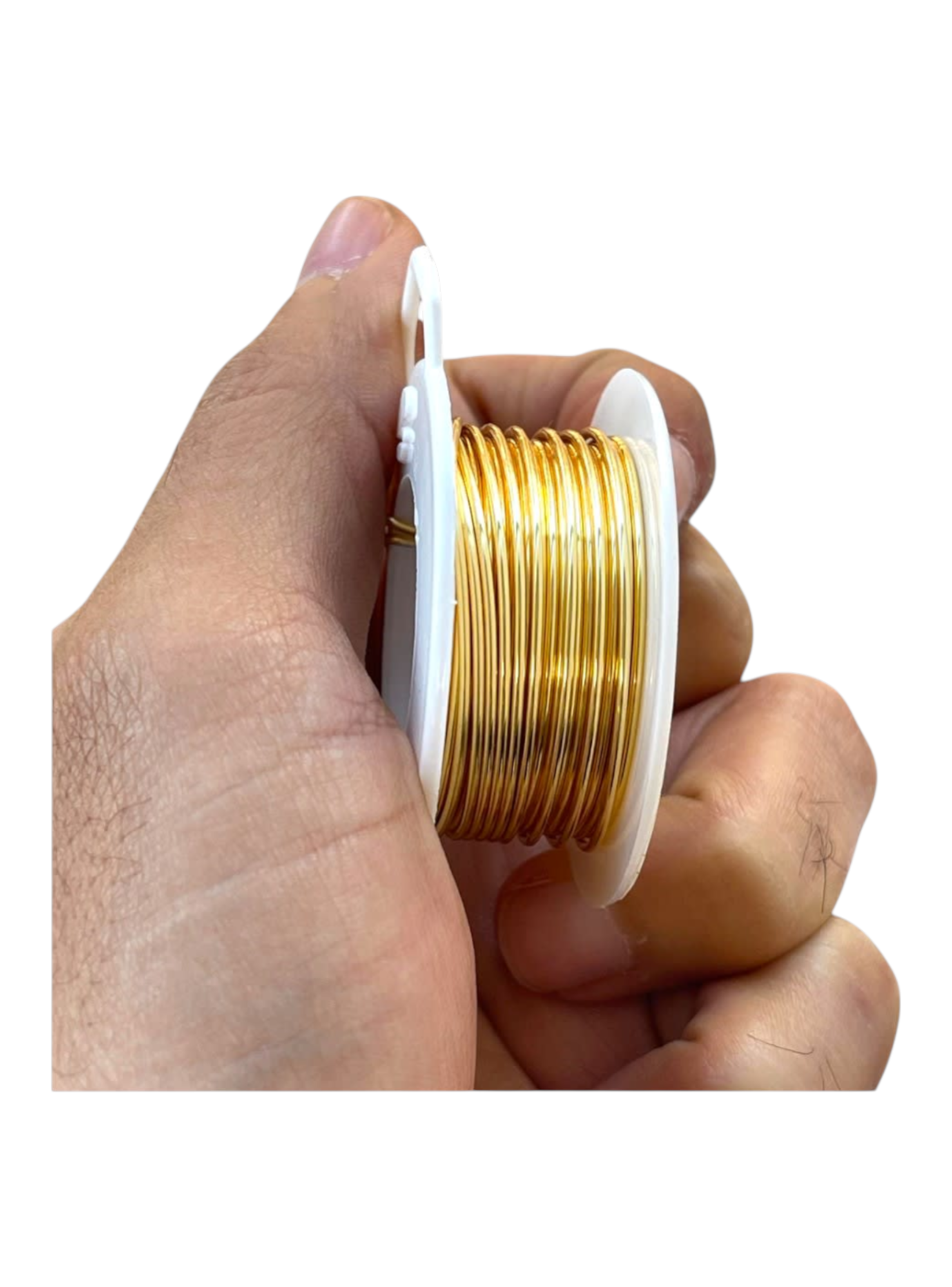 Alambre Americraft supply calibre 18 dorado gold bisutería-1