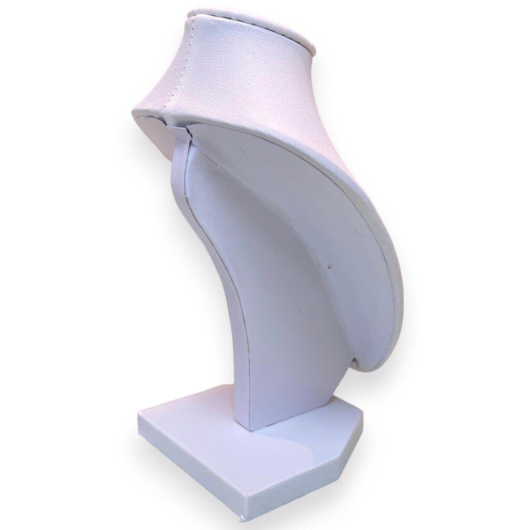 Exhibidor Cuello 16cm Bisuteria Joyas Eco Cuero-0