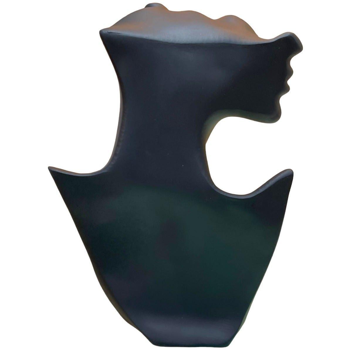 Exhibidor Busto Bisuteria Negro-2