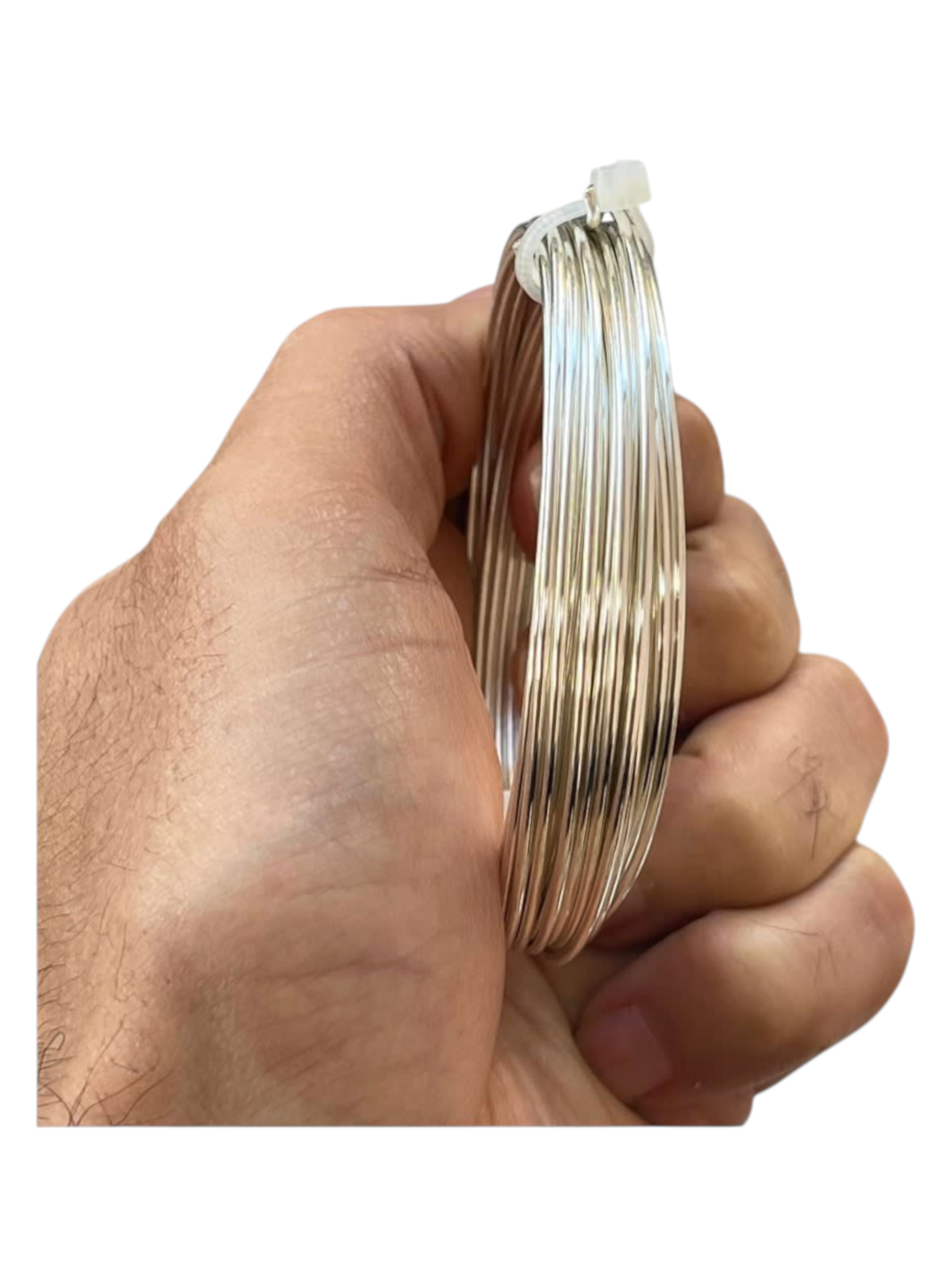Alambre Americraft supply calibre 16 plateado silver-2